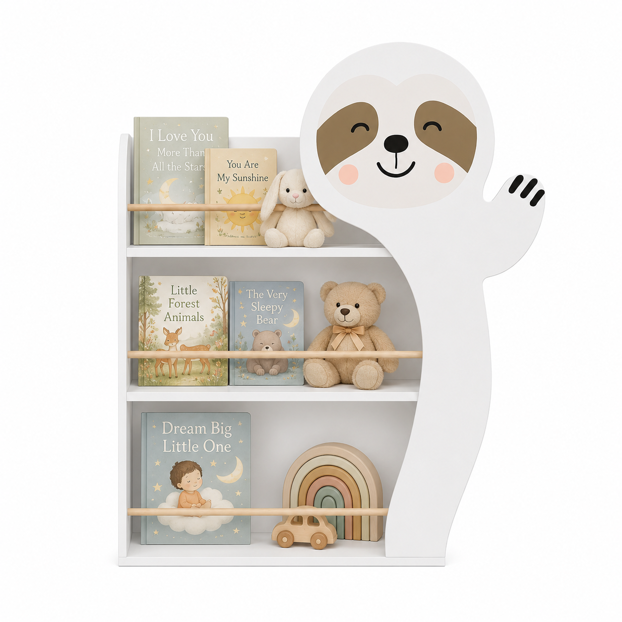 Sloth Kids Bookshelf